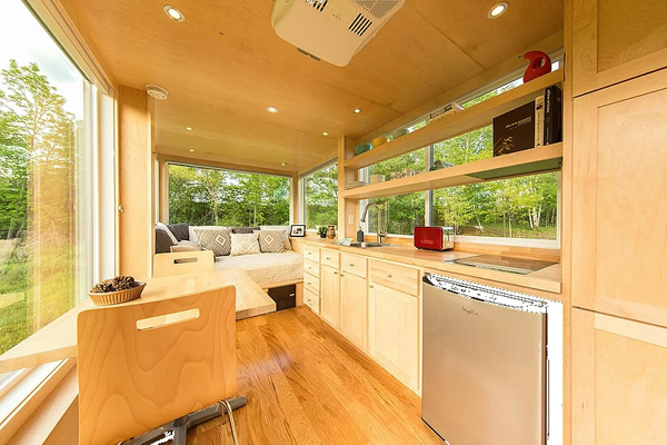 Tiny House Vista interior