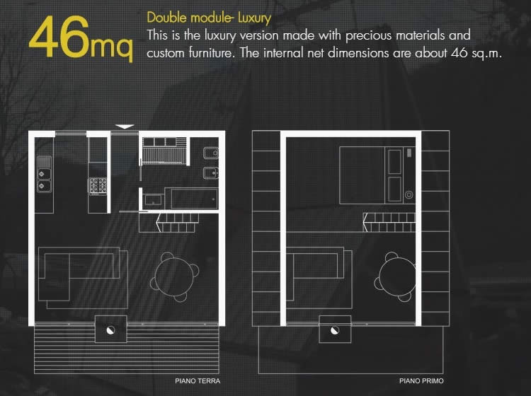 Tiny House Plans 46sqm - M.A.Di