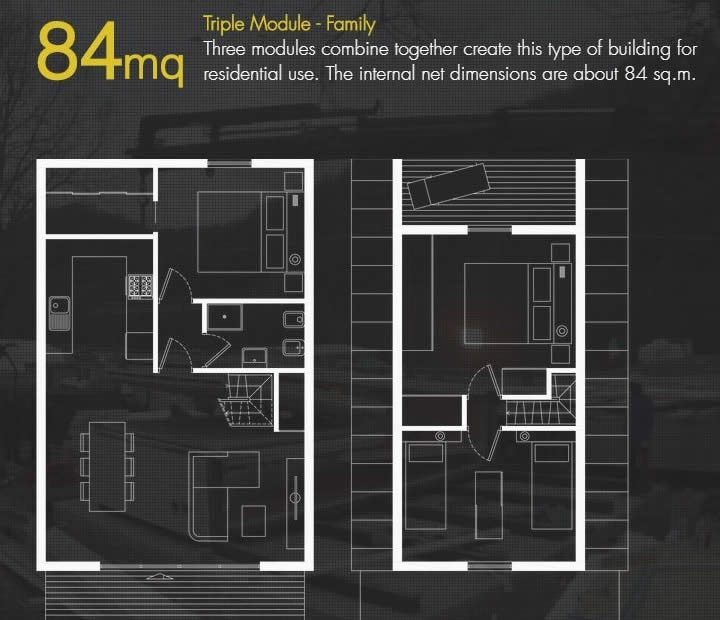 Tiny House Plans 84sqm - M.A.Di