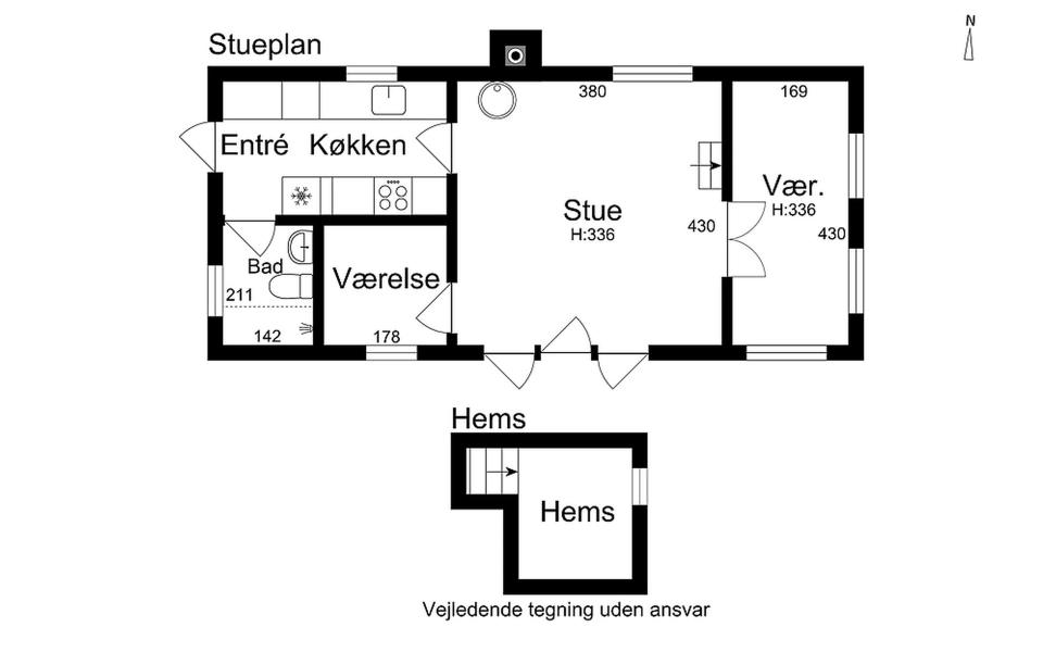 Danish Summerhouse Floor Plan