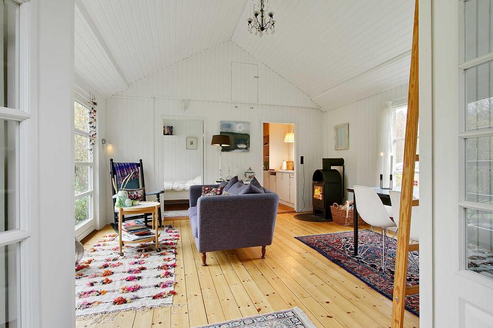 Danish Summerhouse Living room