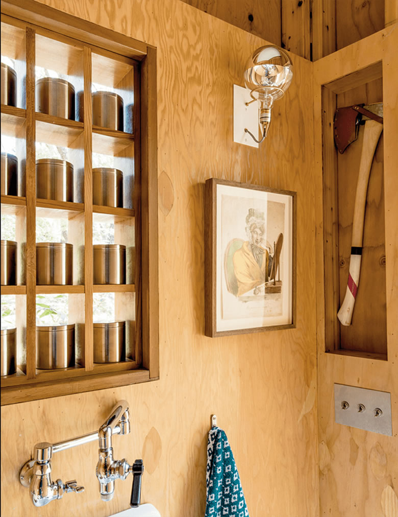 Forest House - Wood Interior Details